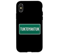 Tuktoyaktuk Ice Canada Strada artica Territori del nord-ovest Custodia per iPhone X/XS