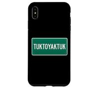 Tuktoyaktuk Ice Canada Strada artica Territori del nord-ovest Custodia per iPhone XS Max