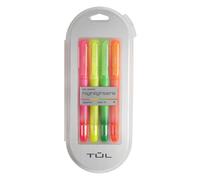 TUL Highlighters Chisel Tip Assorted Barrel Colors Assorted Ink Colors Pack Of 4 Highlighters