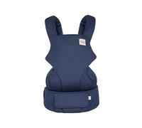 Tula Mesh Explore marsupio neonati e bambini ergonomico, estivo, transpirante, marsupio regolabile, dalla nascita, varie posizioni, fronte strada, per 3,2-20,4 kg, Indigo
