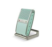 Tula Mic - Microfono USB C e registratore mobile per podcast, YouTube, Vlogging, Zoom Chiamate, compatibile con MAC/PC, iOS e Android (green)