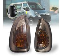 Tula Motoren Indicatori laterali per RENAULT Master III(EV/FV/HV/JV/UV) 02/2010-UP NISSAN NV400 11/2011-UP OPEL Movano B X62 05/2010-UP L:261652475R R:261603141R W16W non incluso (Grigio)