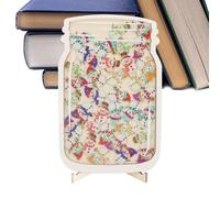 tulahkomen Barattolo di ricompensa magnetico per bambini, grafico a forma di barattolo di ricompensa, per scrittura a mano, routine mattutina, casa, scuola, allenamento per bambini