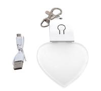 tulahkomen Borsa Glow Cuore Luce Ricaricabile Borsa Tote Bag Luci LED a forma di stella incandescente borsa Luci notturne