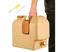 tulahkomen Contenitore d'acqua con beccuccio, serbatoio da 20 l, senza perdite, portatile, per escursionismo, pesca, picnic, viaggi, sopravvivenza, caccia, caccia