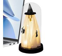 tulahkomen Ghost illuminato, stile gotico, per camera da letto in piedi, spaventoso decorazione di Halloween per esterni, interni, camera da letto, cucina, fuga