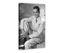 TULAOJI Poster su tela di Charles-Buddy-Rogers, decorazione per camera da letto, serie coreana, paesaggio per ufficio, camera da letto, regalo, 30 x 45 cm, con cornice, stile 8