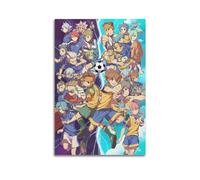 TULAOJI Stampa artistica da parete su tela a tema anime Inazuma Eleven (2), decorazione artistica da parete per soggiorno e camera da letto, 20 x 30 cm