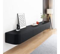 TULAZOU Mobile TV,Larghezza 200 cm,Mobile TV a Basso,Mobile TV Sospeso,Mobile da Soggiorno,Stile Moderno