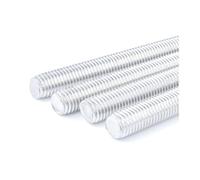 TULDYS WALENI Barra filettata in Alluminio Barra filettata Completa M5 M6 M8 M10 M12 M14 M16 Lunghezza 40 mm - 200 mm(M6x100(5pcs))
