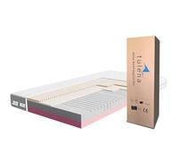 TULENA NOX - Materasso 160 x 190 cm, in schiuma resistente, H4 + H5 Comfort Plus, 18 cm, con materasso reversibile, rivestimento antibatterico con chiusura lampo