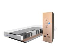 TULENA NOX Materasso singolo 90x190 cm, Materassi a molle insacchettate H3 + H4 Basic, alto 20 cm reversibile