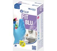 TULIP 100 GUANTI NITRILE BLU S