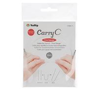 Tulip CarryC Cavo Fine Gauge 60cm Argento e Trasparente