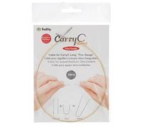 Tulip CarryC Fine Gauge Long Cavo 100 cm - Nylon, Marrone/Argento