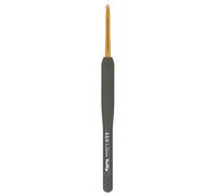Tulip Crochet Hook, Alluminio, Black, Gold, Taglia unica