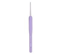 Tulip Etimo Murasaki Uncinetto - Uncinetto Ergonomico in Alluminio con Impugnatura Softgrip, Leggero e Punta Liscia per Tutti i Tipi di Filato, Manico Viola, 2.20mm - 1 Pezzo