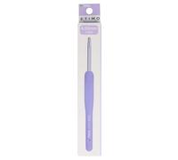 Tulip Etimo Murasaki Uncinetto - Uncinetto Ergonomico in Alluminio con Impugnatura Softgrip, Leggero e Punta Liscia per Tutti i Tipi di Filato, Manico Viola, 4.50mm - 1 Pezzo