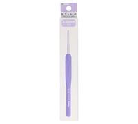 Tulip Etimo Murasaki Uncinetto - Uncinetto Ergonomico in Alluminio con Impugnatura Softgrip, Leggero e Punta Liscia per Tutti i Tipi di Filato, Manico Viola, 3.00mm - 1 Pezzo