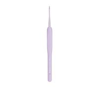 Tulip Etimo Murasaki Uncinetto - Uncinetto Ergonomico in Alluminio con Impugnatura Softgrip, Leggero e Punta Liscia per Tutti i Tipi di Filato, Manico Viola, 1.80mm - 1 Pezzo