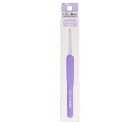 Tulip Etimo Murasaki Uncinetto - Uncinetto Ergonomico in Alluminio con Impugnatura Softgrip, Leggero e Punta Liscia per Tutti i Tipi di Filato, Manico Viola, 3.75mm - 1 Pezzo