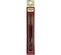 Tulip Etimo Red Crochet Hook W/Cushion Grip-Size 1/1.80mm