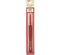 Tulip Etimo Red Hook W/Cushion Grip-Size 6/3,50 mm