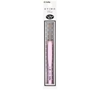 Tulip TEL-00E Uncinetto, Acciaio, Pink, Size 0 (1.75mm)