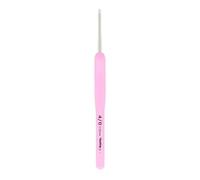 Tulip Uncinetto Etimo Rose – Impugnatura morbida, silicone trasparente – 2,50 mm