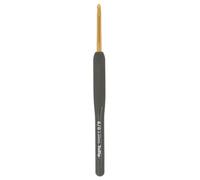 Tulip Crochet Hook, Alluminio,Gomma, Brown, One Size
