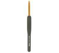 Tulip Crochet Hook, Alluminio, Black, Gold, One Size