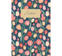 Tulip Garden Notebook: Colorful Botanical Journal (7X10 in) for Notes, Journaling, School & Everyday Writing
