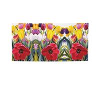 Tulip Garden - Striscione in vinile personalizzato con stampa di grandi dimensioni, per interni ed esterni, decorazioni per feste