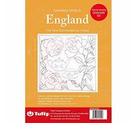 Tulip Kit di Ricamo Sashiko World - Tea Time
