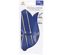 Tulip KS-1000300 Ferri da Maglia, bambù, Beige, 100 cm x 3.00 mm