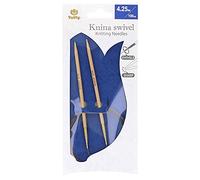 Tulip KS-1000425 Ferri da Maglia, bambù, Beige, 100 cm x 4.25 mm