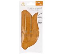 Tulip KS-400350 Ferri da Maglia, bambù, Beige, 40 cm x 3.50 mm