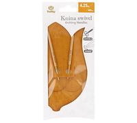Tulip KS-400425 Ferri da Maglia, bambù, Beige, 40 cm x 4.25 mm