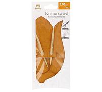Tulip KS-400500 Ferri da Maglia, bambù, Beige, 40 cm x 5.00 mm