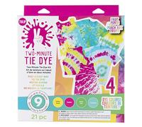 Tulip One-Step Tie-Dye Kit Tulip One-Step Two Minute Tie Dye Kit 4 Colori vivaci, Punzone Frutta Tropicale, 4 Colori
