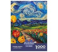 Tulip Puzzle 1000 Pezzi Educa Per Adulti E Bambini Dai 12 Anni, Giochi E Giocattoli Educativi Challenge Gift, Regalo Creativo Per Il Relax Per Uomini E Donne 38x26cm/1000pcs