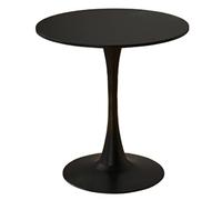Tulip Table - Tavolo da pranzo rotondo scandinavo per piccoli spazi, 60 cm, elegante tavolo da caffè/tè con sedie, per balcone e negoziazione