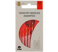 Tulip Tapestry Needles, Lega di Acciaio, Silver, Taglia unica