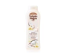 Tulipán Negro Gel da bagno Cocco bianco puro pelle particolarmente liscia 720 ml