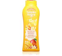 Tulipano nero - Gel da bagno tropicale Mango 650 ml | Idratazione profonda con estratto di mango naturale | Aroma esotico e durevole | Pelle morbida, idratata e rivitalizzata