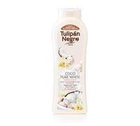 Tulipan nero, gel da bagno Coco bianco puro, la pelle particolarmente liscia, 720 ml