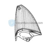 Tulipano Bianco Intermittente Anteriore Sinistro Ford Taunus 17M P3