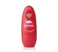 Tulipano Nero Antitraspirante Roll-on Fragola e Ciliegia 50 ml, 0% Alcol e Coloranti, Sudore Controllato
