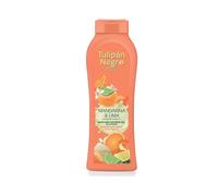 Tulipano nero - Gel da bagno Mandarino e Lime 650 ml | Idratazione profonda con aroma di agrumi intenso | Freschezza duratura | Cura quotidiana rivitalizzante per tutti i tipi di pelle