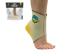 Tulis Cheetah Heel Cup con manicotto di compressione per la malattia di Severs e il dolore al tallone per ginnasti e ballerini, taglia media